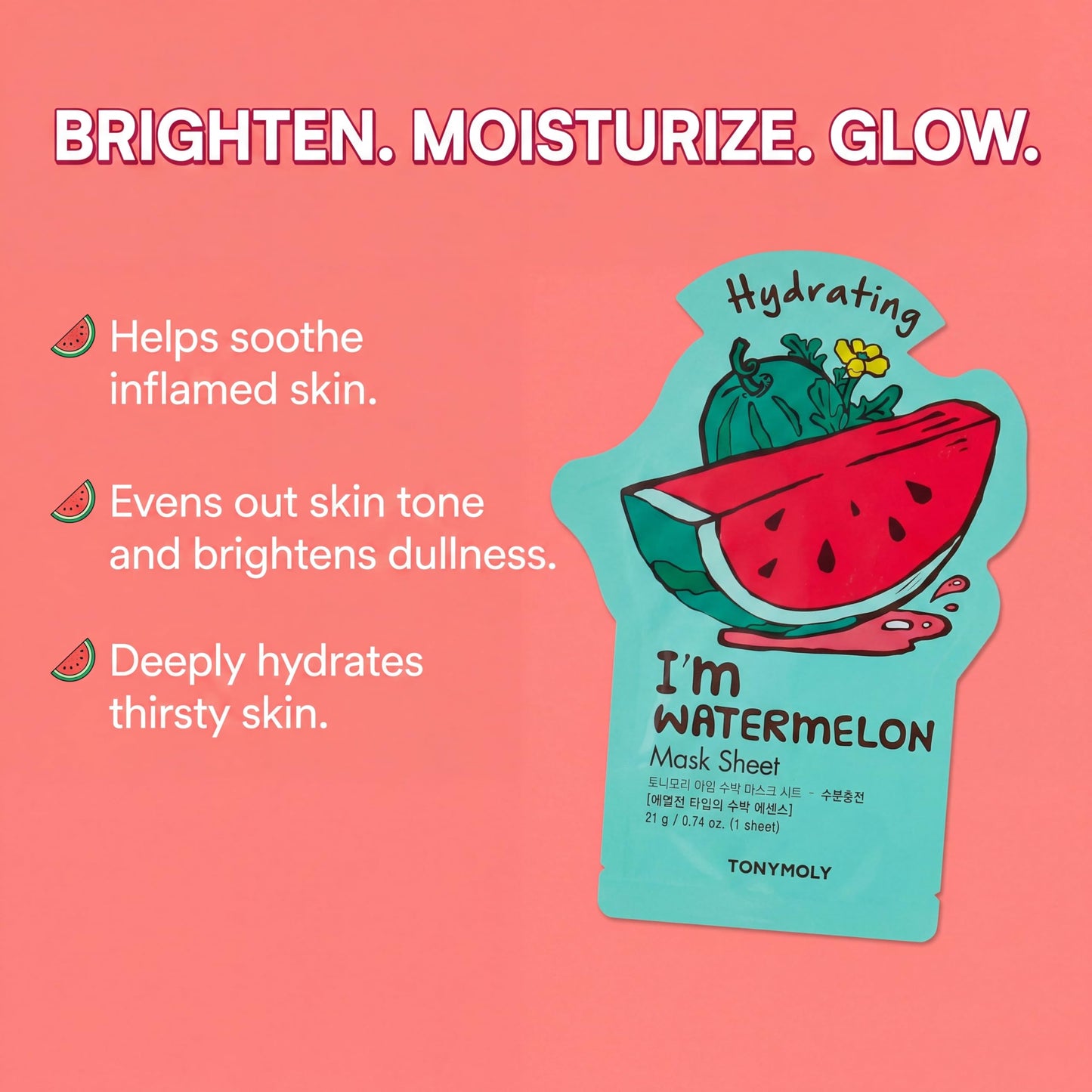 TONYMOLY I’m Sheet Mask Gift Set - Korean Face Mask Variety Pack with Hydrating & Vitamin Essences, 10 Pack Beauty and Personal Care TONYMOLY