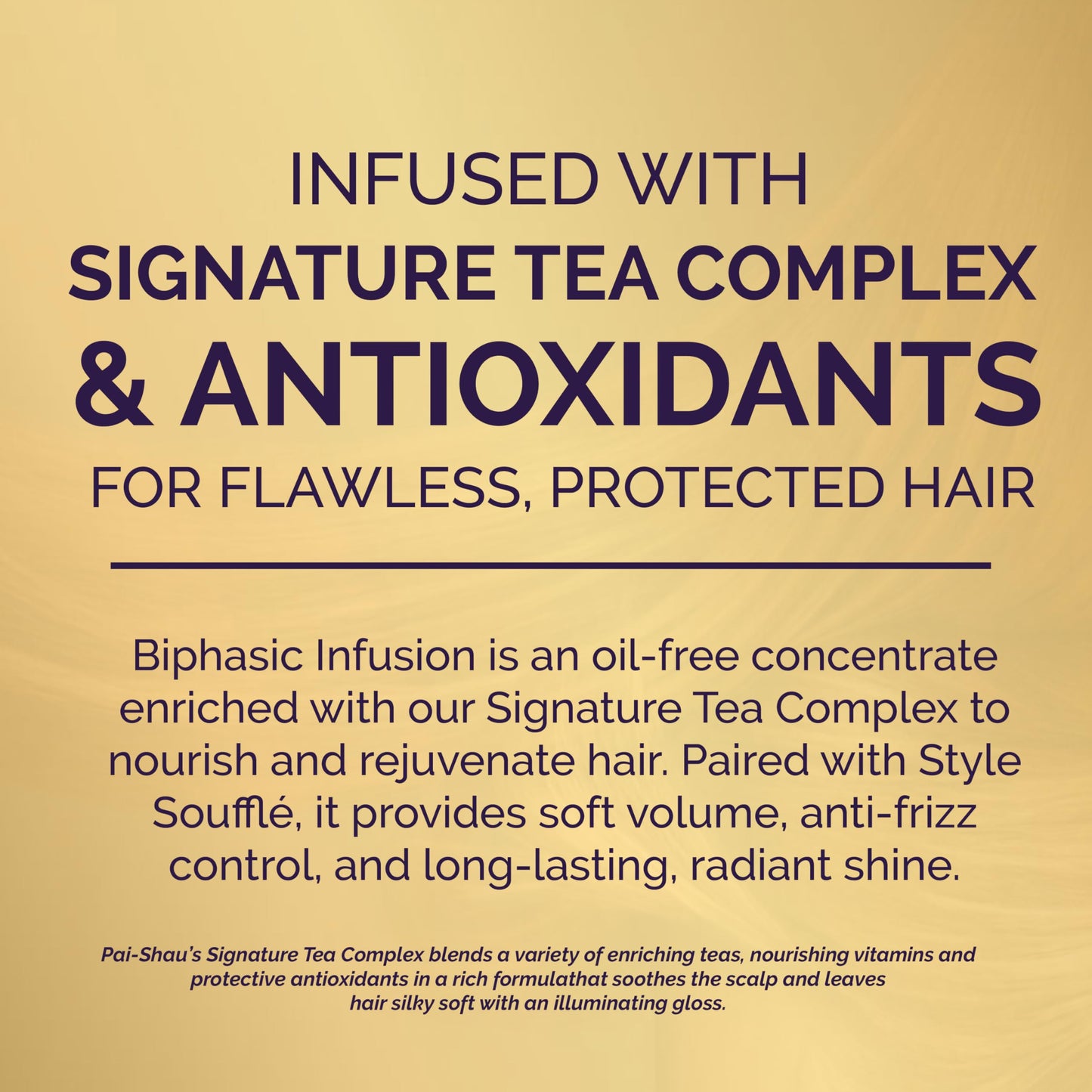 Pai-Shau - Biphasic Infusion & Style Soufflé Set, Oil-Free Hair Serum and Medium Hold Styling Cream, Shine, Heat Protection & Frizz Control for All