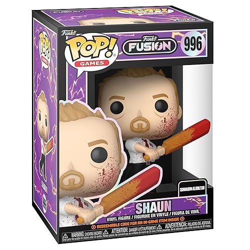 Funko POP Games: Fusion - Shaun - Shaun of The Dead - Collectable Vinyl Figure - Gift Idea - Official Merchandise - for Kids & Adults - Horror Fans…
