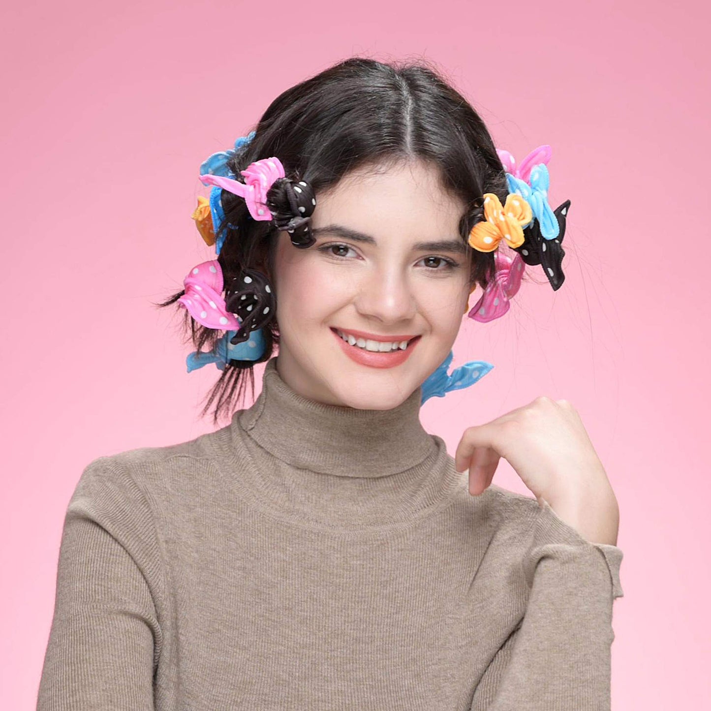 Aimin Hair Heatless Curlers, Soft Hair Curlers To Sleep In, Overnight Heatless Curls For Long Hair, No Heat Foam Curlers, Satin Sponge Rollers