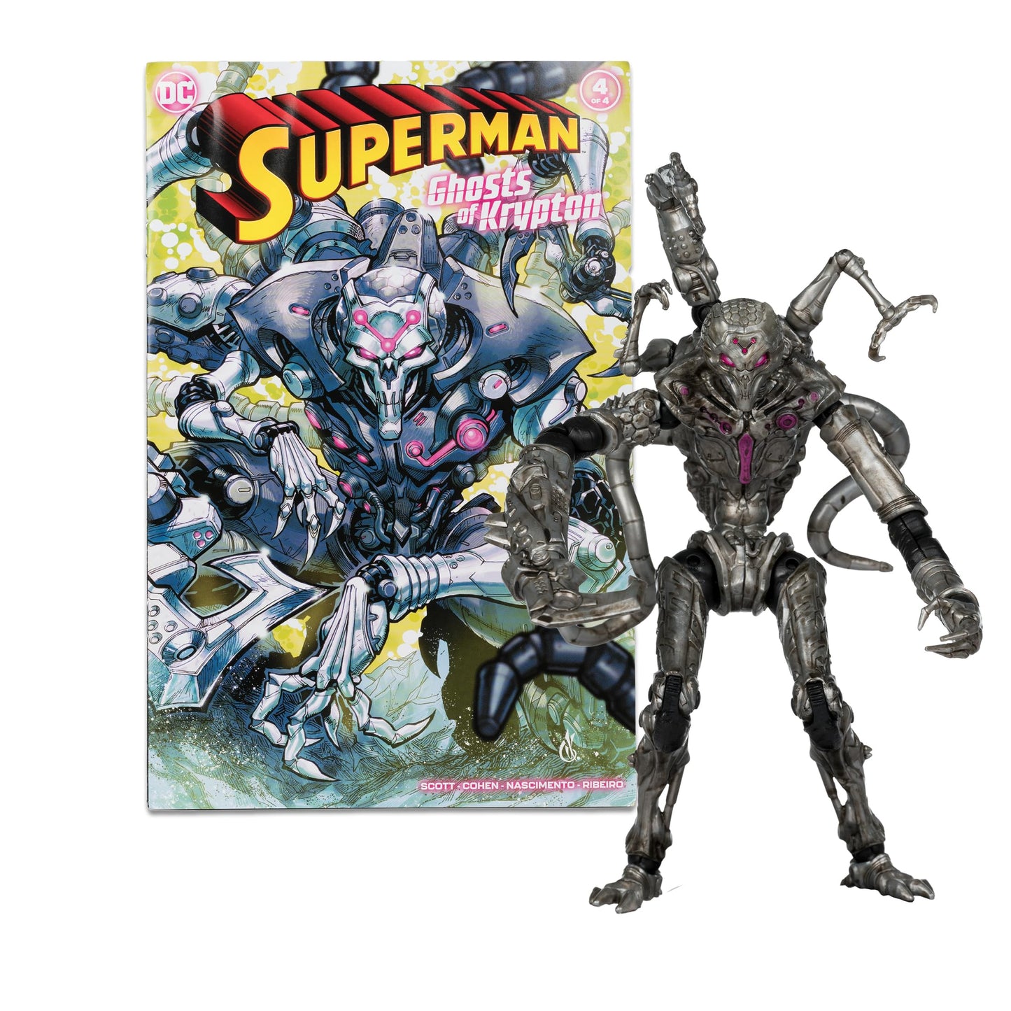 McFarlane Toys - DC Direct Page Punchers Brainiac 7in Action Figure with Superman Comic