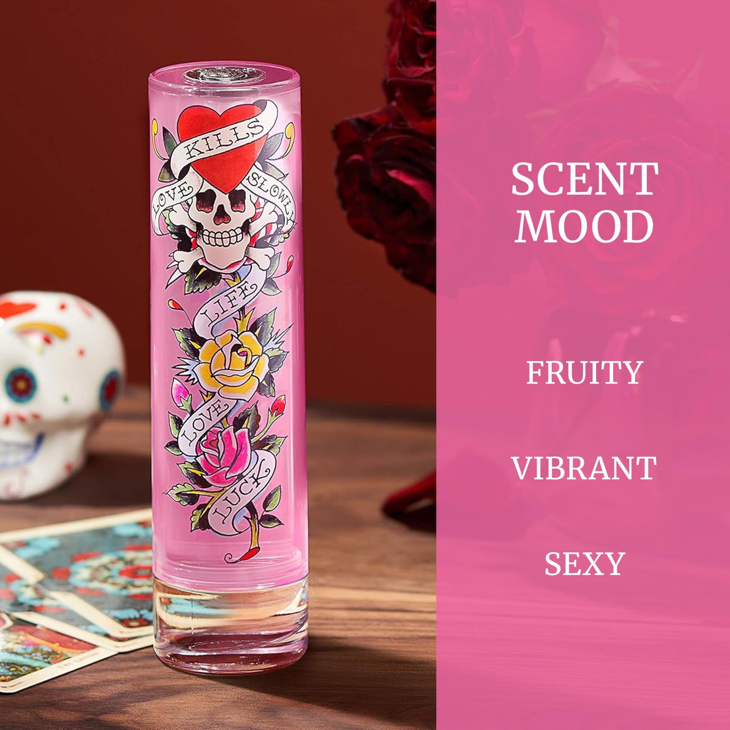 Ed Hardy Women's Perfume Fragrance by Christian Audigier, Eau De Parfum, 1 Fl Oz