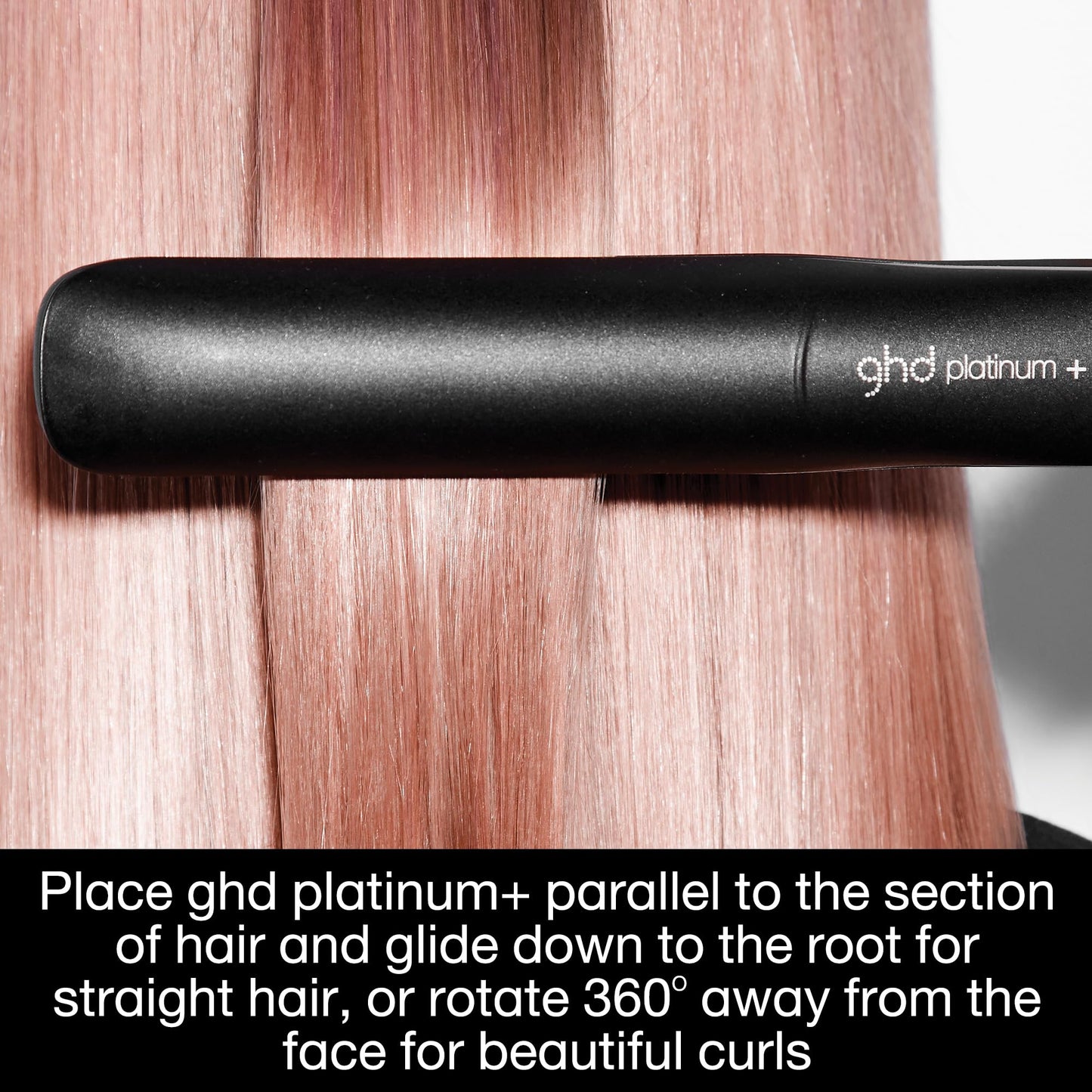 ghd Platinum+ Styler ? 1" Flat Iron Hair Straightener, Professional Ceramic Hair Styling Tool for Stronger Hair, More Shine, & More Color Protection Beauty & Personal Care ghd