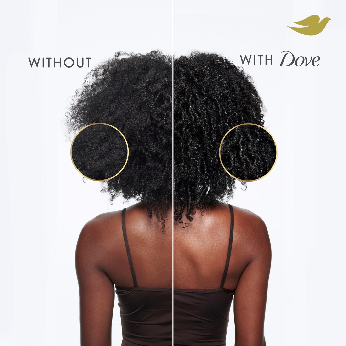 Dove Conditioner for Curly, Coily Hair Amino Curl with Bio-Protein Care Technology + Amino & Jojoba Oil 18 Fl Oz