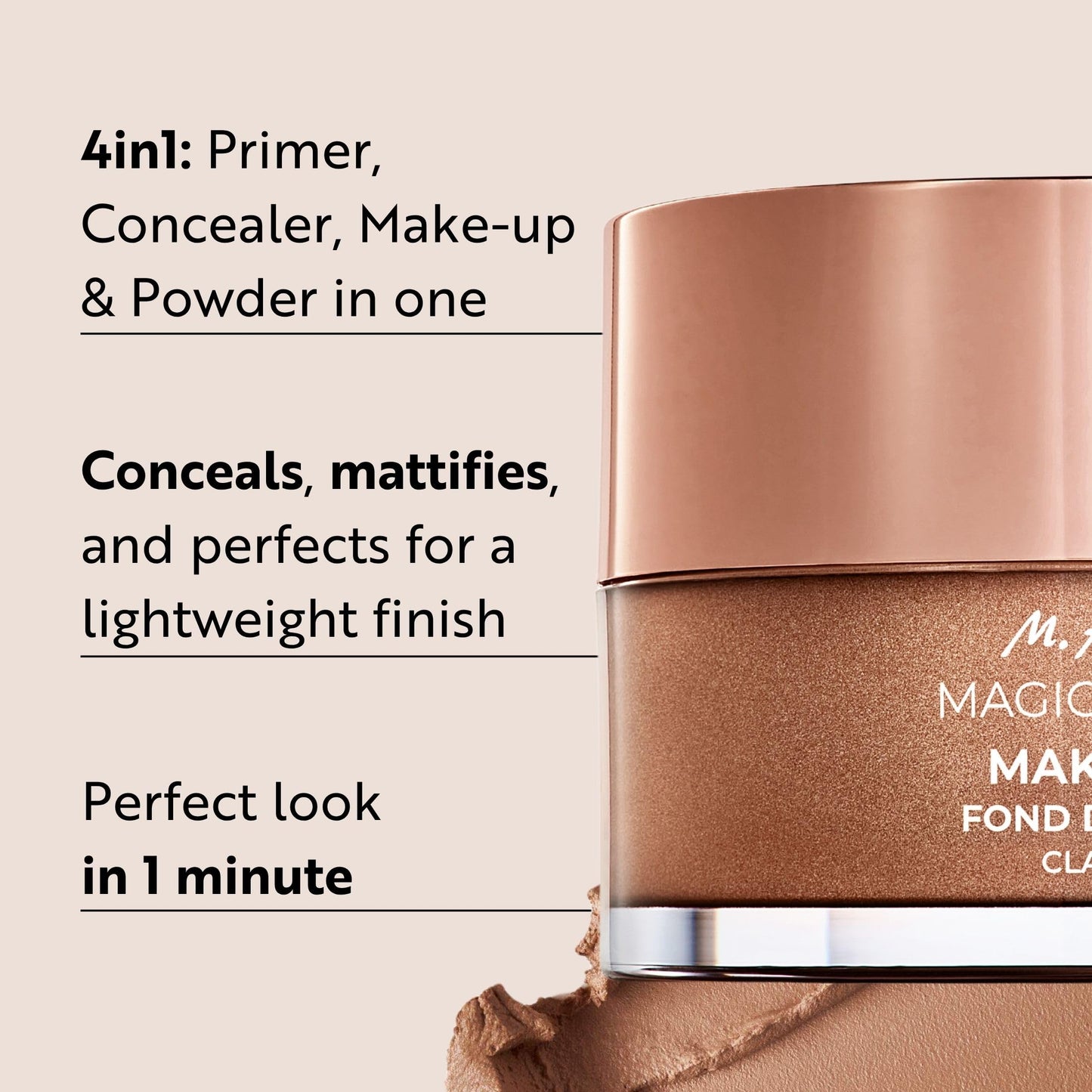 M. Asam Magic Finish Make-up Mousse (1.01 Fl Oz) Beauty and Personal Care M. Asam