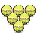 Vizari Cordoba Soccer Balls for Youth, Adult, Kids - Sizes 3, 4, 5 - Red, Orange, Blue, Pink & Yellow (Pack of 1, 6, 12)