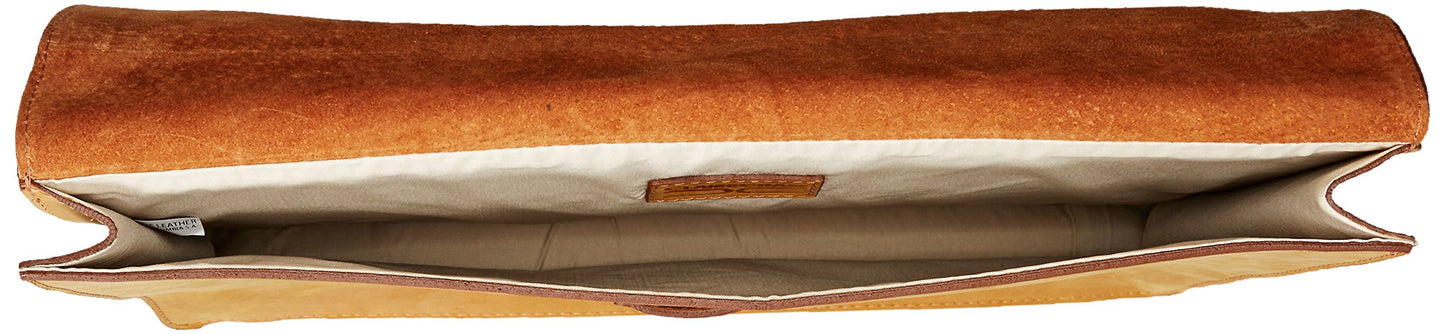 Claire Chase Madison Folio, Saddle, One Size