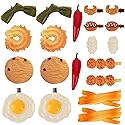 Hair Clips for Styling Salon Simulation Pattern Funny Cartoon Hair Accessories (Type B)