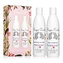 Rizos Curls Wash Day Bundle - Hydrating Shampoo & Deep Conditioner Set with Shea Butter for Every Curl Pattern 1a-4c - Gently Cleanses, Moisturizes