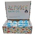 Refugee Bath Co. Variety Pack Bath Bombs Tea Tree and Eucalyptus Essential Oils Cocoa Butter Support Refugee Employment in USA (12 Pack)