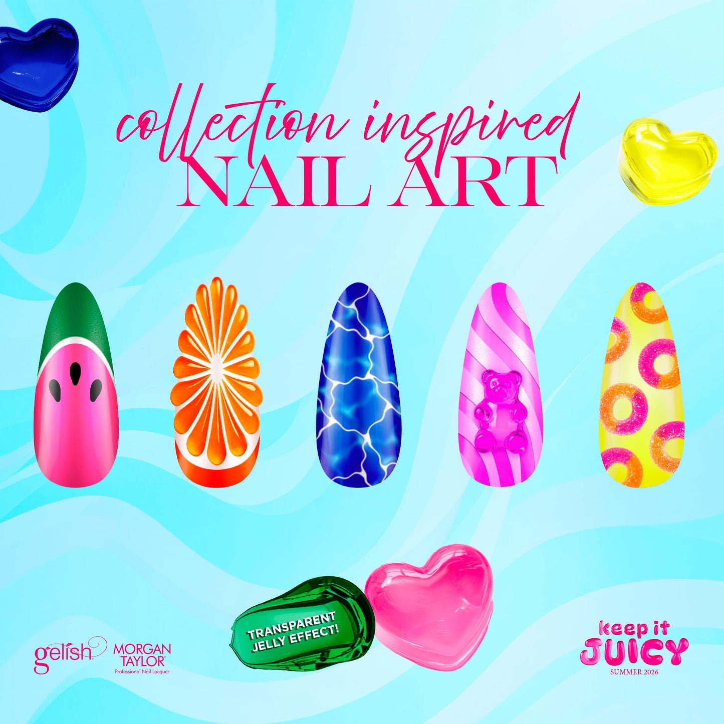 Gelish Keep It Juicy Collection TPO-Free Gel Nail Polish - Miss Sweet Cheeks, 15mL Beauty & Personal Care Gelish