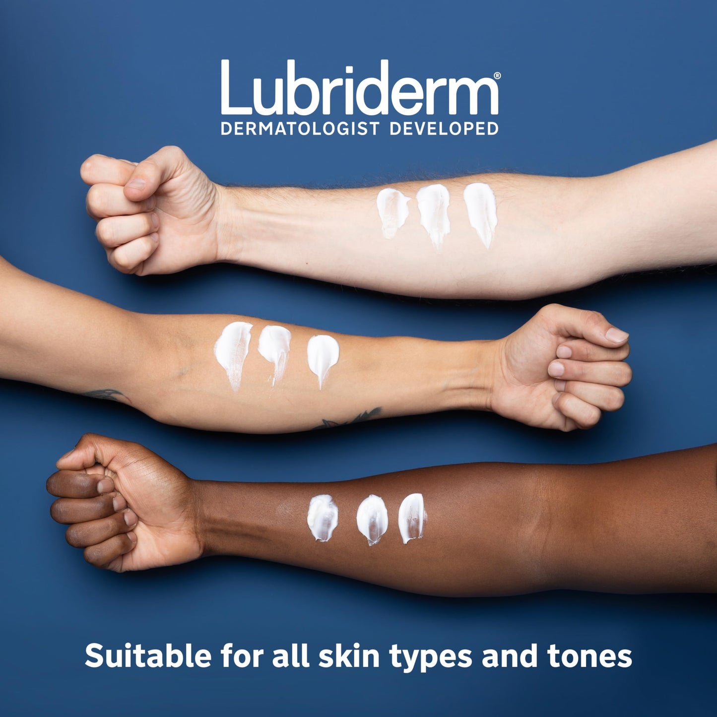 Lubriderm Advanced Therapy Fragrance-Free Moisturizing Lotion with Vitamins E and Pro-Vitamin B5, Intense Hydration for Extra Dry Skin, Non-Greasy