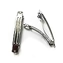 20pcs 60mm French Barrette Hair Clips for DIY Craft Project