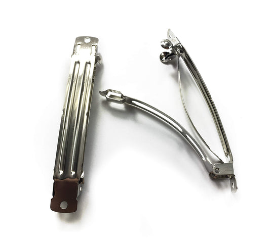 20pcs 60mm French Barrette Hair Clips for DIY Craft Project