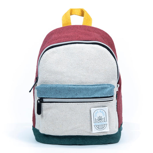 DIME BAGS Mini Hemp Backpack, Made with 100% Nepali Hemp, Travel Bag with Adjustable Padded Straps & Hidden Pocket, Eco-Friendly Daypack for Everyday…