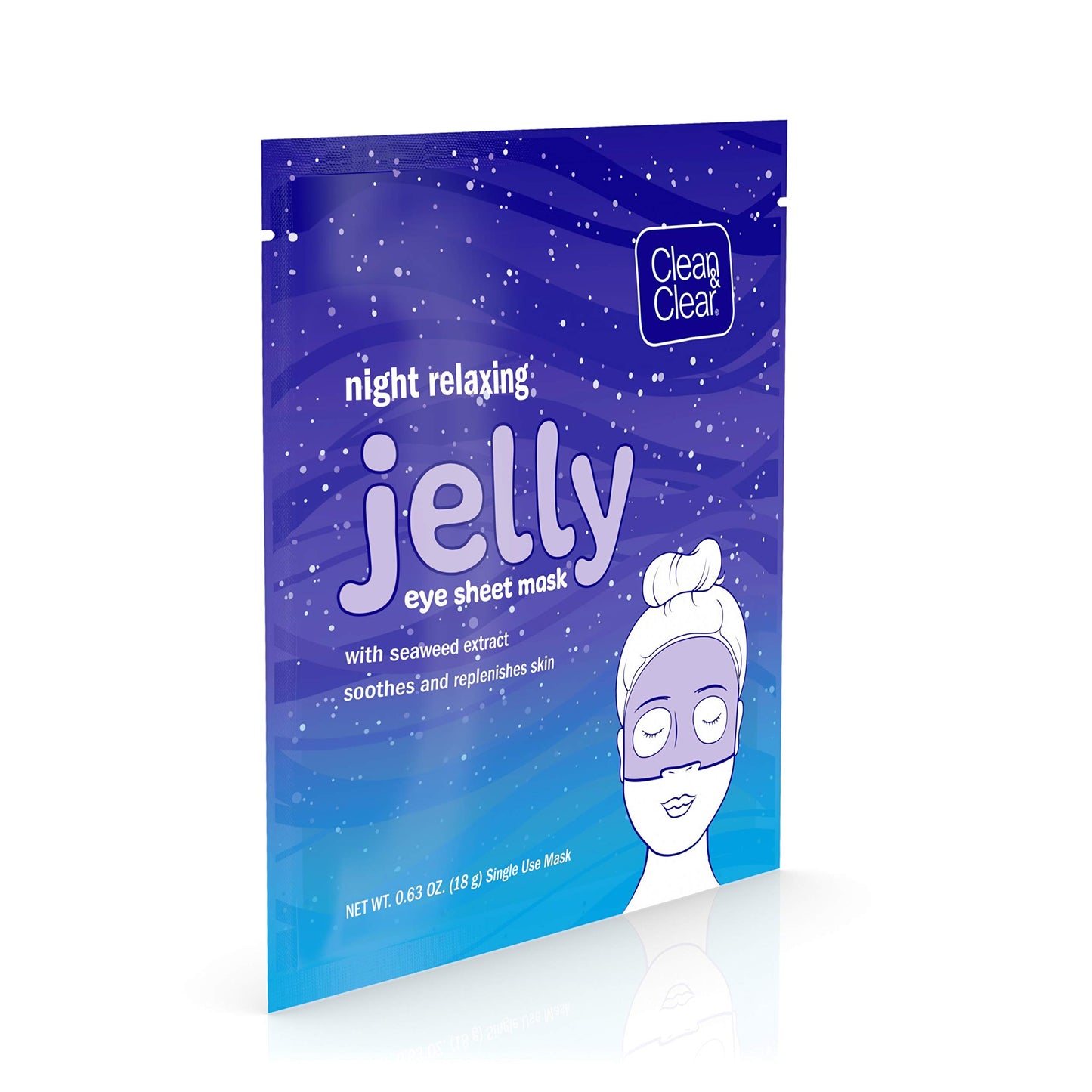 Clean Clear, Sheet Mask Night Relax, 1 Count