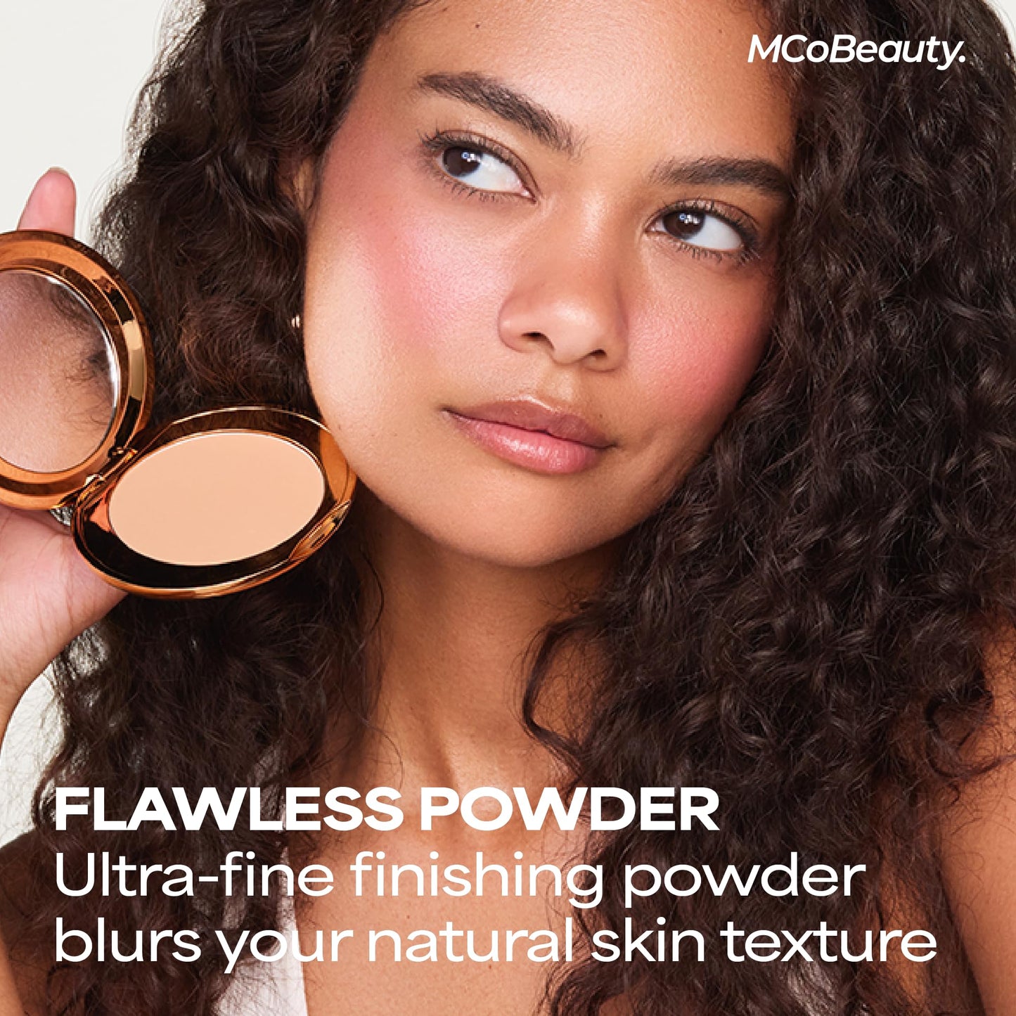 MCoBeauty Miracle Flawless Pressed Powder - 1 Light Beauty and Personal Care MCoBeauty