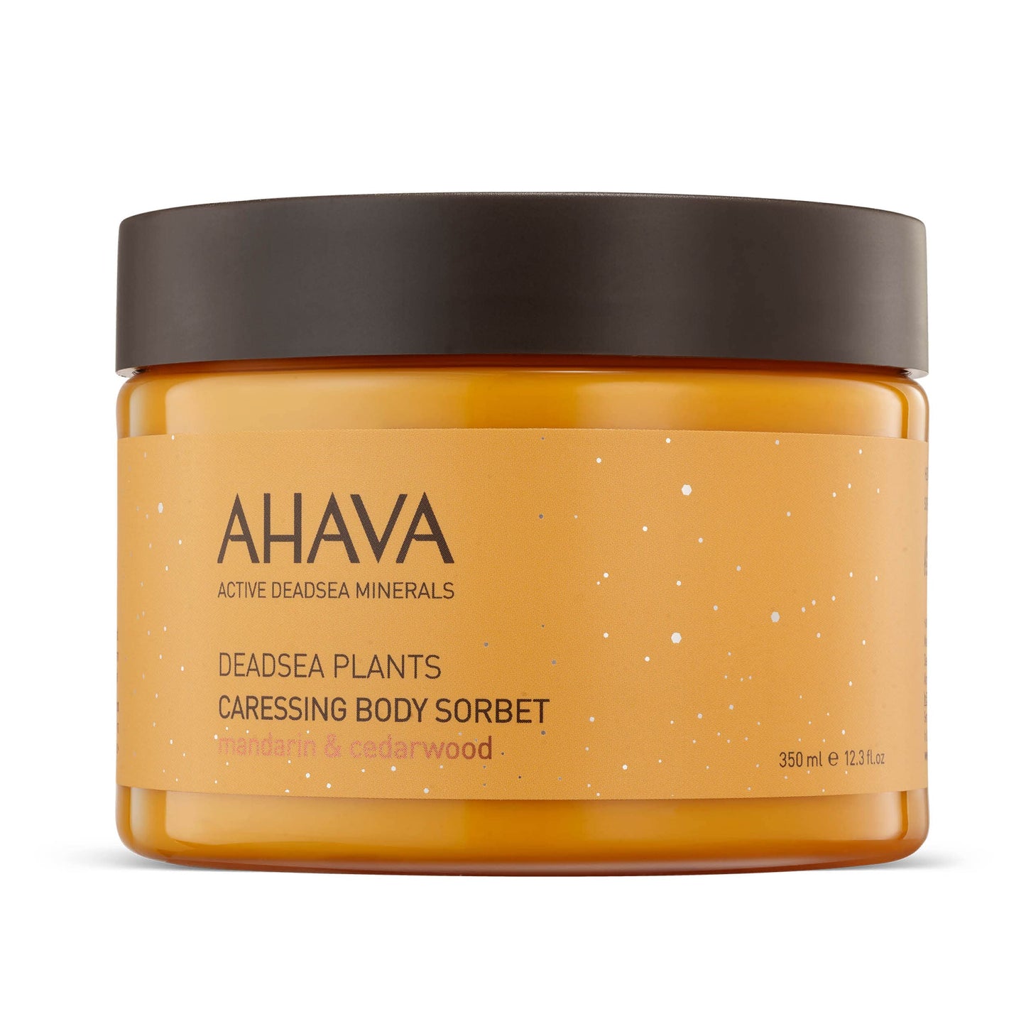 AHAVA Dead Sea Plants Caressing Body Sorbet, Mandarin & Cedarwood - Hydrate & Refreshes Skin, Enhances Suppleness, Envelops in Energizing Sensation