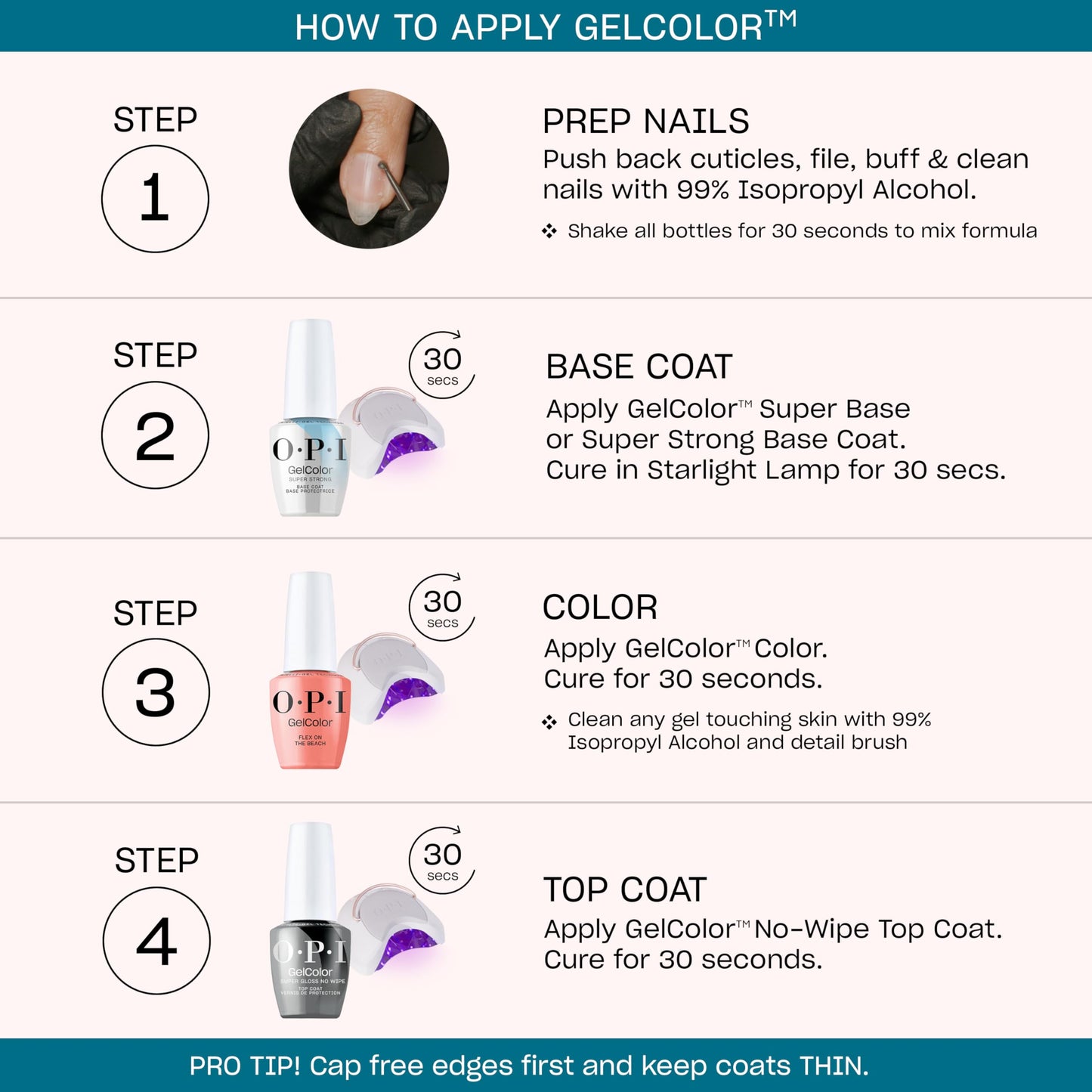 OPI GelColor Bubble Bath | Sheer Nude Pink Crème LED Cure Gel Nail Polish | Salon-Quality Shine, Long-Lasting Wear | Vegan & HEMA Free | 0.5 Fl Oz Beauty and Personal Care OPI