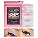 Eyeliner Stencils by Beth Bender - Reusable Winged and Cat Eye Stencil Tool - Made in USA (24 Pack)
