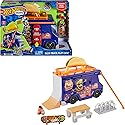 Hot Wheels Skate Taco Truck Play Case, Portable Fingerboard Skatepark Playset for Kids, 1 Exclusive Board, 1 Pair of Removable Skate Shoes & Storage