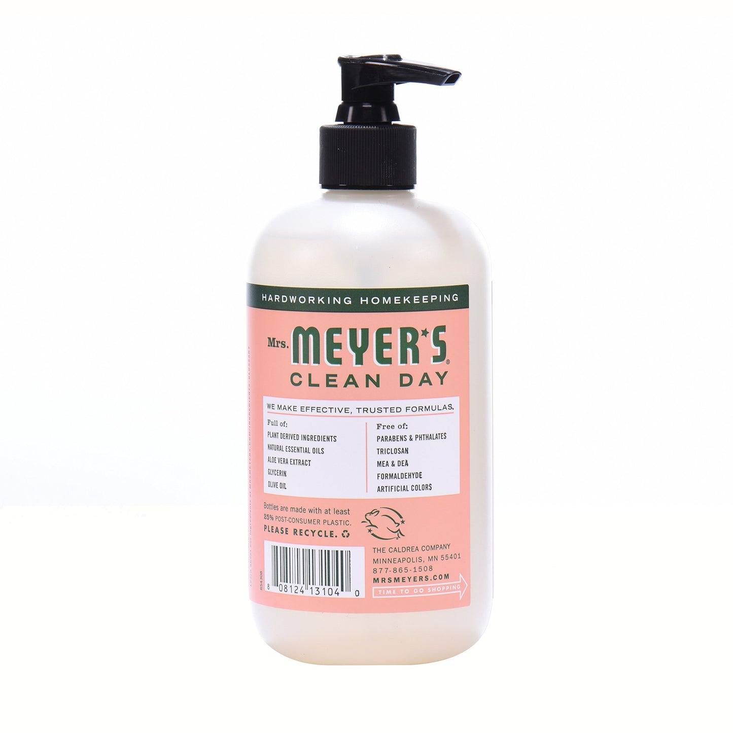Mrs Meyers Hand Soap Geranium 12.5 Ounce Pump (370ml) (3 Pack) Beauty & Personal Care Mrs. MEYER'S