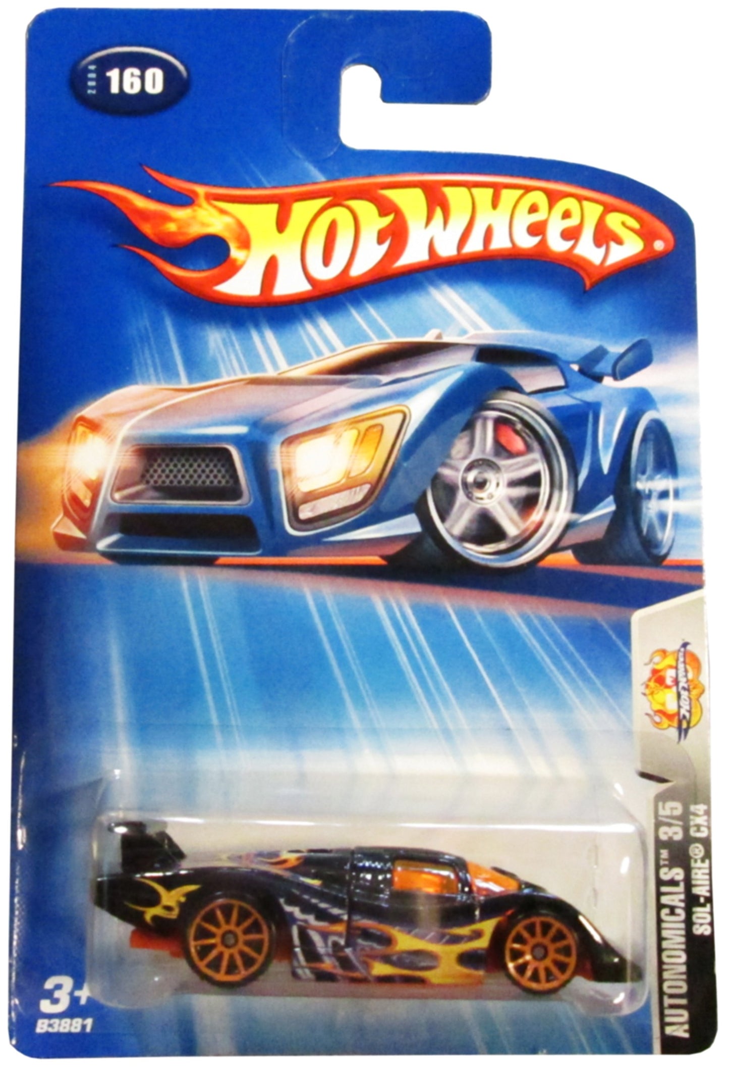 Hot Wheels Autonomicals 3/5 Sol-Aire CX4 2004 # 160