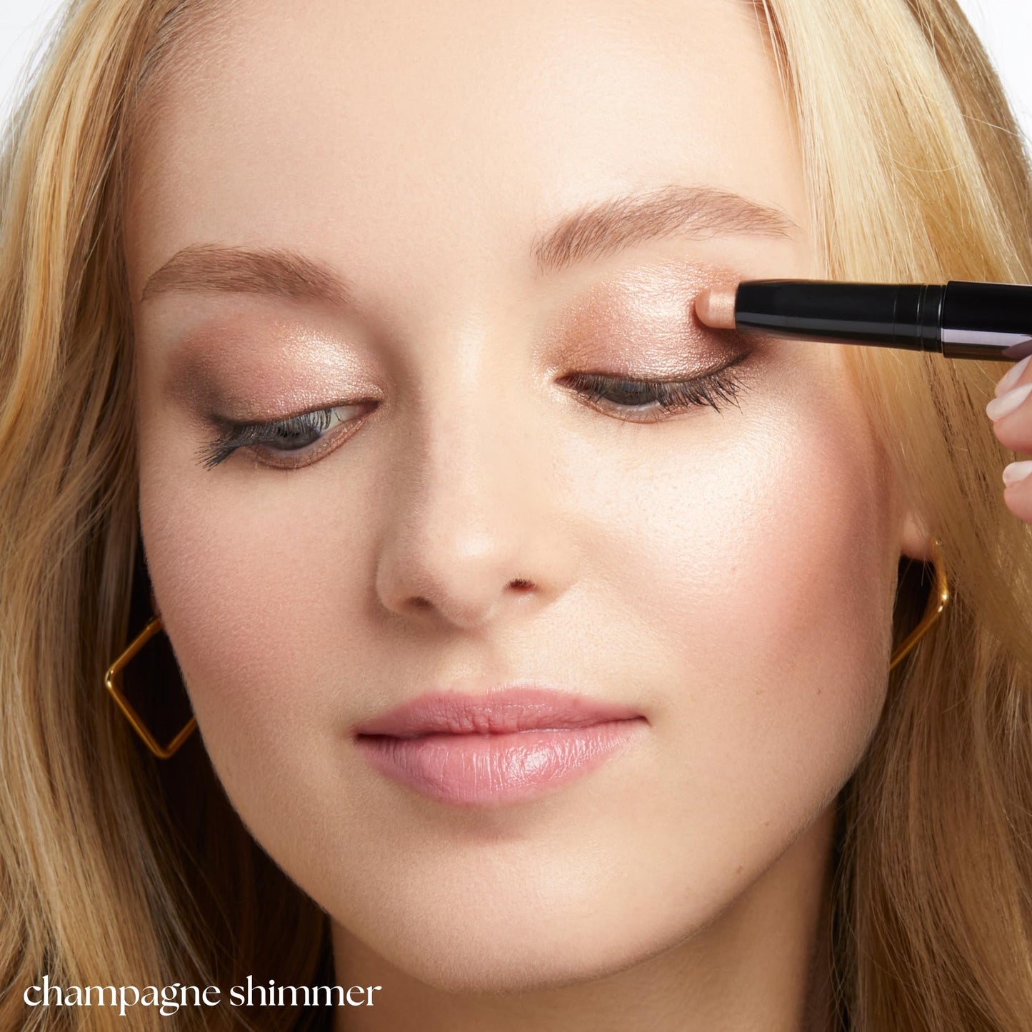 Julep Eyeshadow 101 Cream-to-Powder Waterproof Shadow Stick - Champagne Shimmer - Long-Lasting, Crease-Proof, Medium Golden-Beige Shimmer Cream…