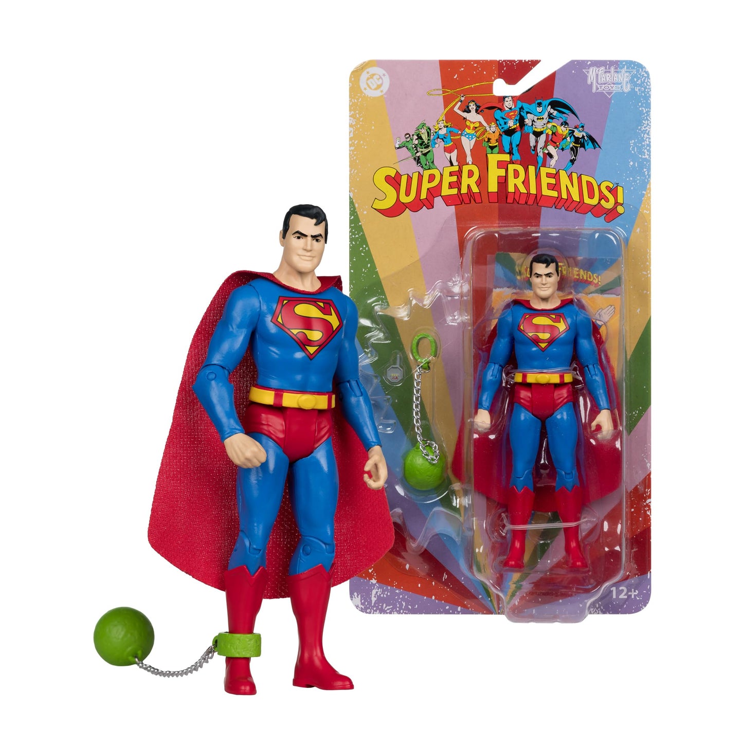 McFarlane Toys - DC Retro Superman (Super Friends) 6in Action Figure