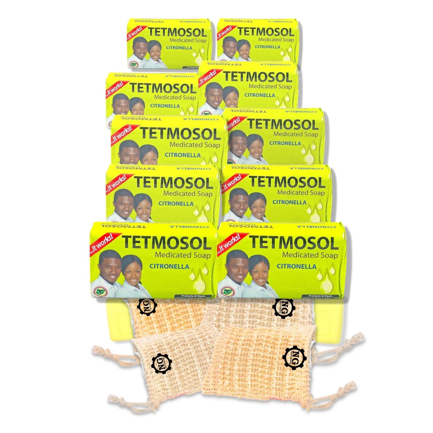 NatoGears Tetmosol Medicated Soap Big Size With Citronella 120g (10)