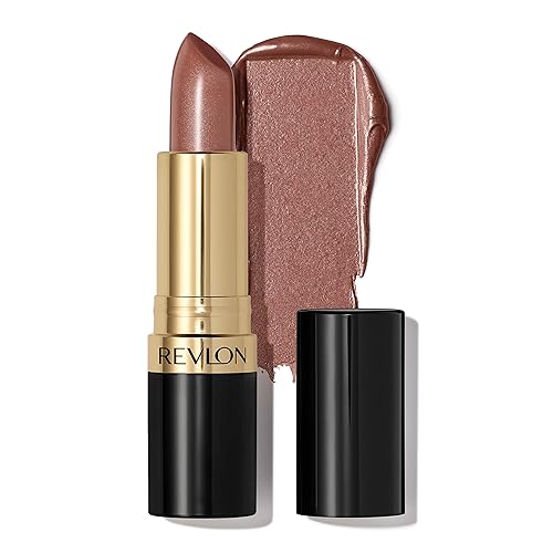 Revlon Super Lustrous Lipstick, Creamy Formula For Soft, Fuller-Looking Lips, Moisturized Feel, 103 Caramel Glace, 0.15 oz