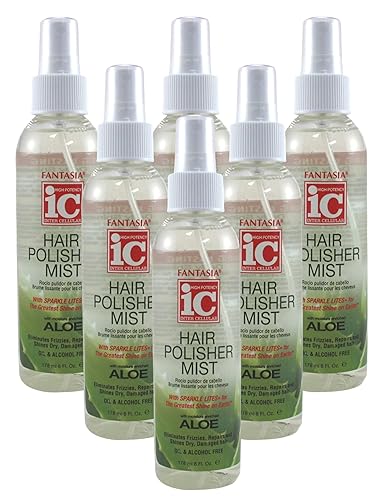 Fantasia Ic Hair Polisher Mist 6 Ounce Pump (177ml) (6 Pack)