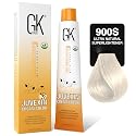 GK HAIR Global Keratin Professional Hair Color Cream Tube (3.4 Fl Oz/100ml) Nourishing & Cleansing Colors for Styling High Performance Long Lasting