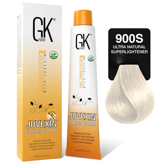 GK HAIR Global Keratin Professional Hair Color Cream Tube (3.4 Fl Oz/100ml) Nourishing & Cleansing Colors for Styling High Performance Long Lasting Beauty & Personal Care GK HAIR