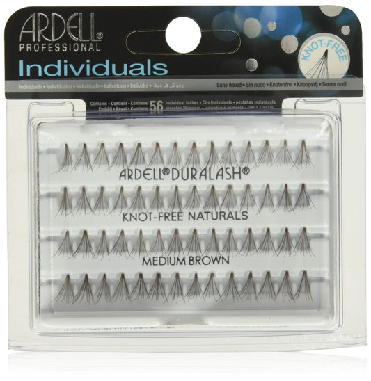Ardell Duralash Knot-Free Individual Lash, Brown, Medium