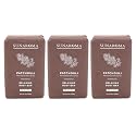 Sunaroma Soap Bar Patchouli 8 Ounce (Pack of 3)