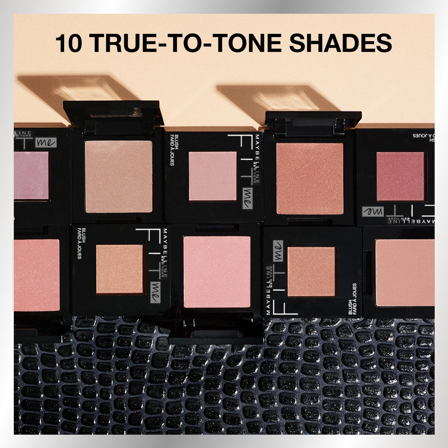 Maybelline Fit Me Blush, Lightweight, Smooth, Blendable, Long-lasting All-Day Face Enhancing Makeup Color, Plum, 1 Count