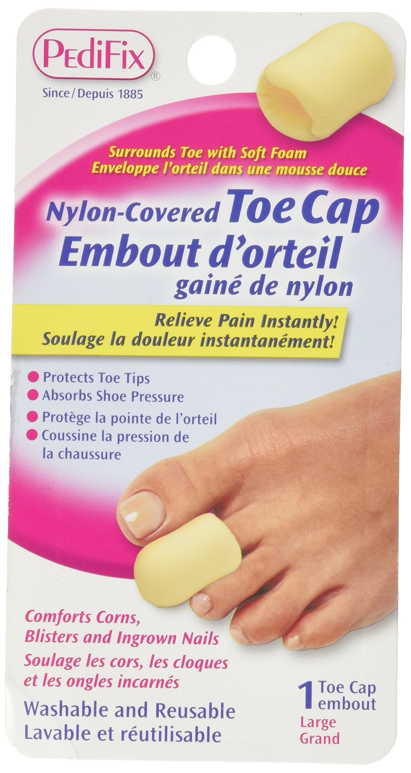 Pedifix Podiatrists' Choice Nylon-covered Toe Cap Beauty & Personal Care Pedifix