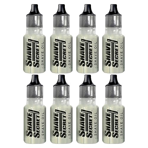 PACK OF 8 - Shave Secret Shaving Oil, 0.63 fl oz