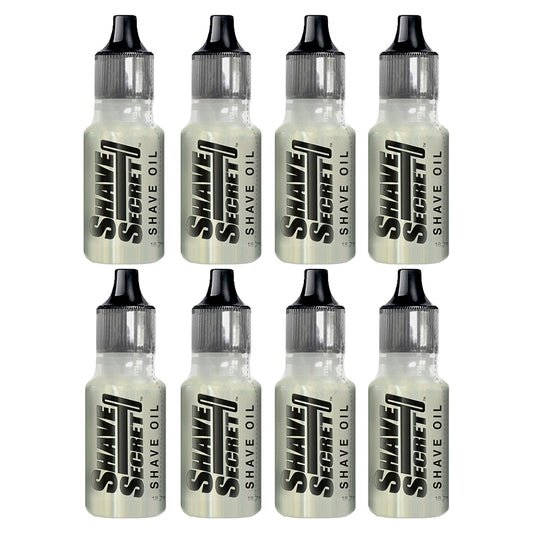 PACK OF 8 - Shave Secret Shaving Oil, 0.63 fl oz Beauty & Personal Care Shave Secret