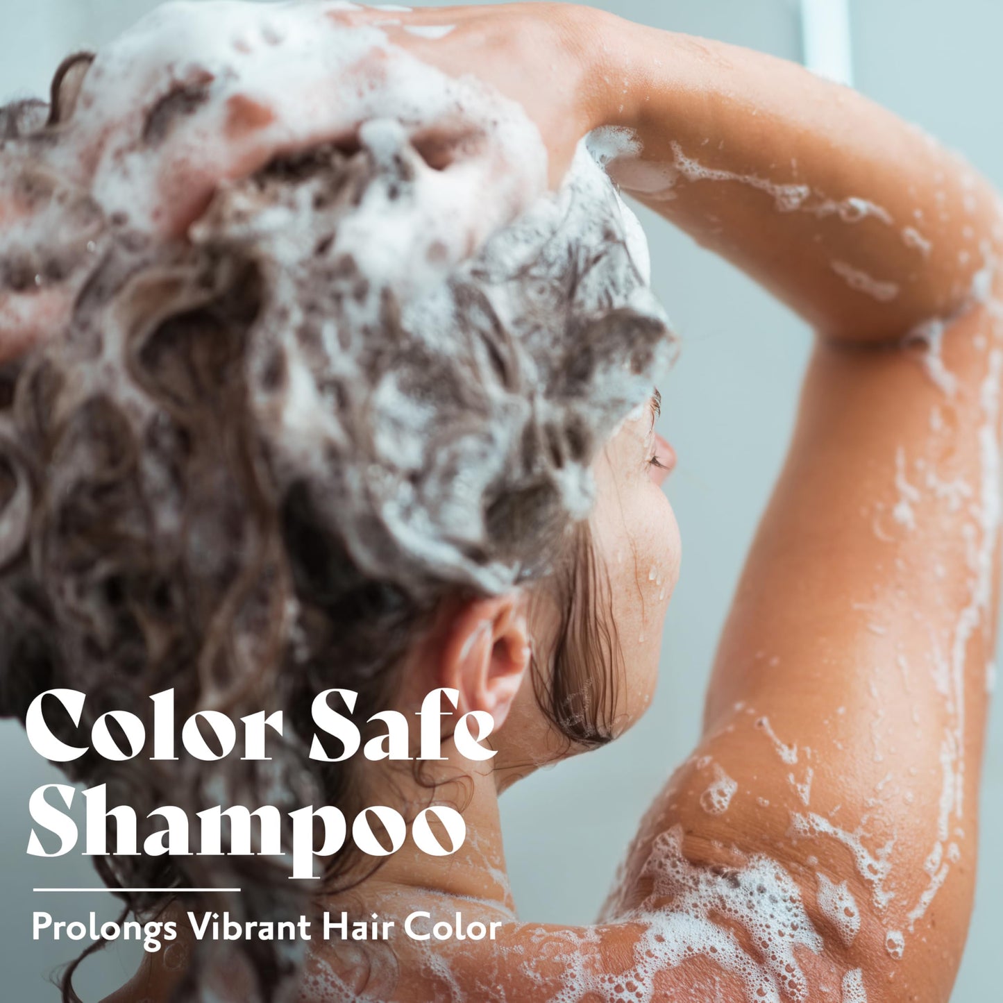 Herbatint Color Safe Shampoo for Color-Treated, Normal Hair - Aloe Vera to Rebalance, Strengthen, & Add Shine - No Parabens, Silicones & Gluten - 8.8