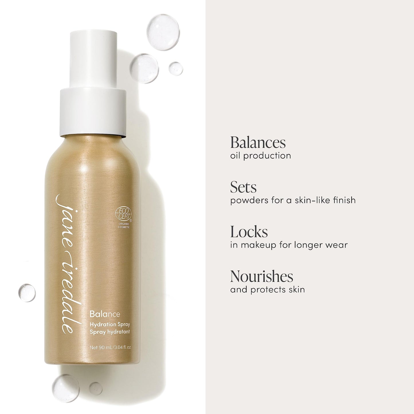 jane iredale Balance Hydration Spray, 3.04 Fl Oz