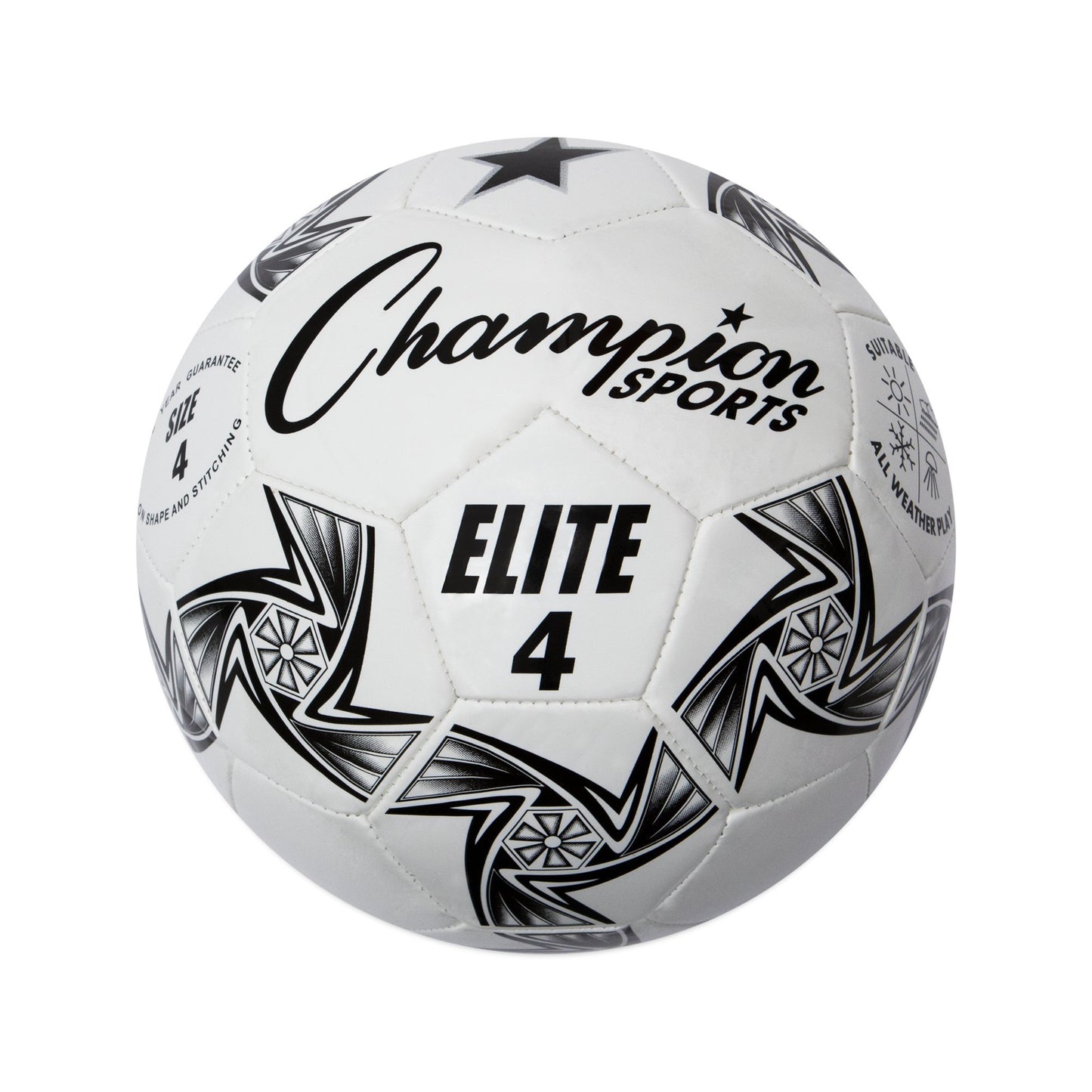 Champion Sports Elite Soccer Ball, Size 4