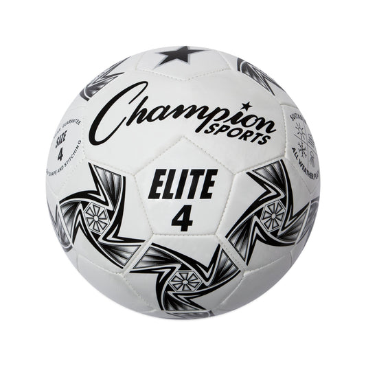 Champion Sports Elite Soccer Ball, Size 4
