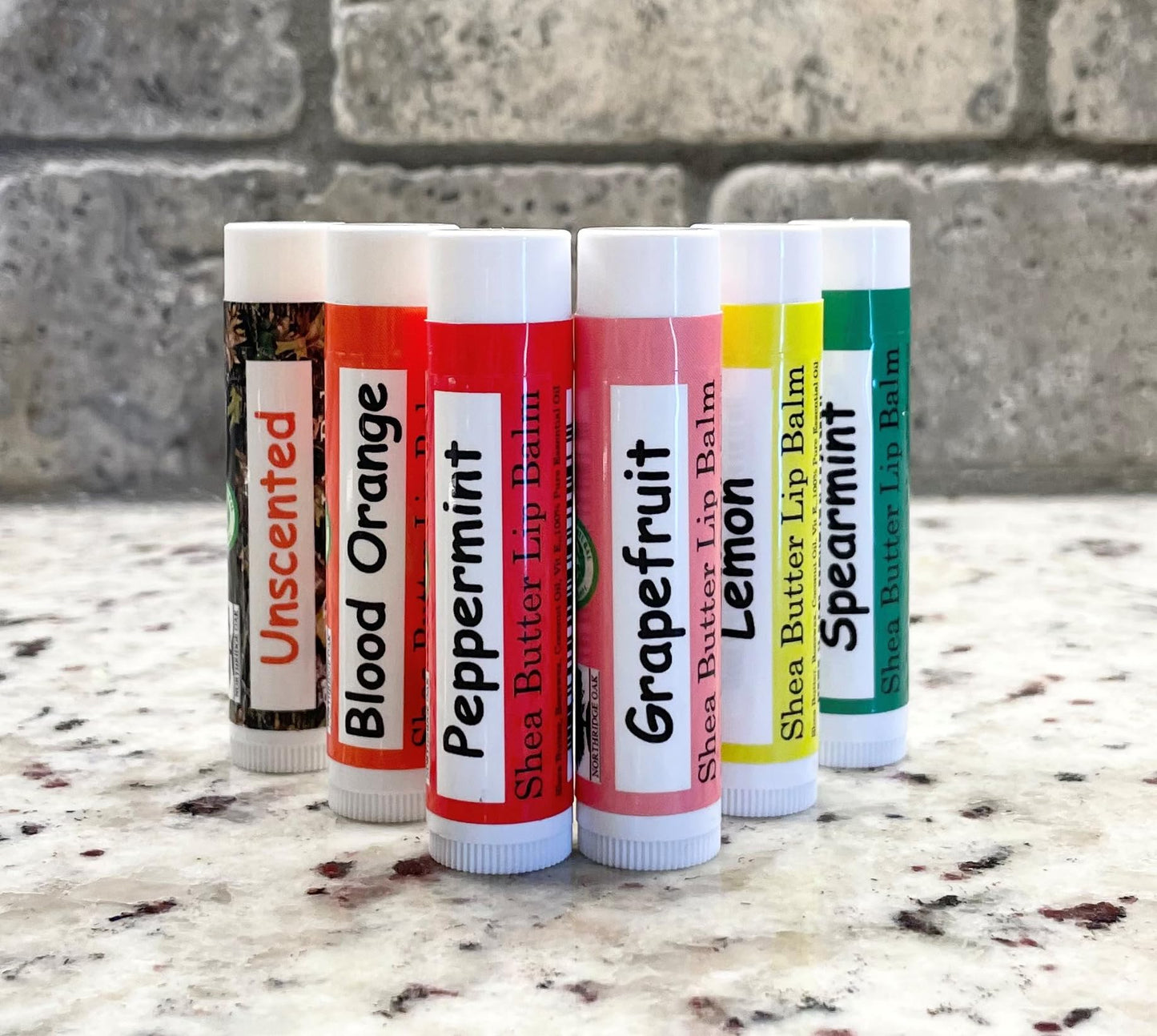 Northridge Oak - 100% All Natural Lip Balm - Lemon 5 Pack Beauty and Personal Care Northridge Oak