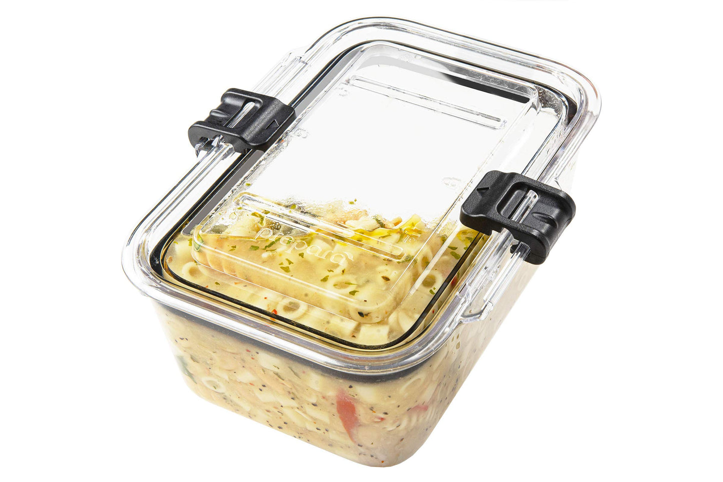 Prepara Latchlok 13 Cup Tritan Food Storage Container, Clear