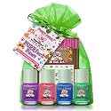 Piggy Paint | 100% Non-Toxic Girls Nail Polish | Safe, Cruelty-free, Vegan, & Low Odor for Kids | PURRfect Paws Pet (4 Polish + Nail Art Gift Set) Beauty & Personal Care Piggy Paint