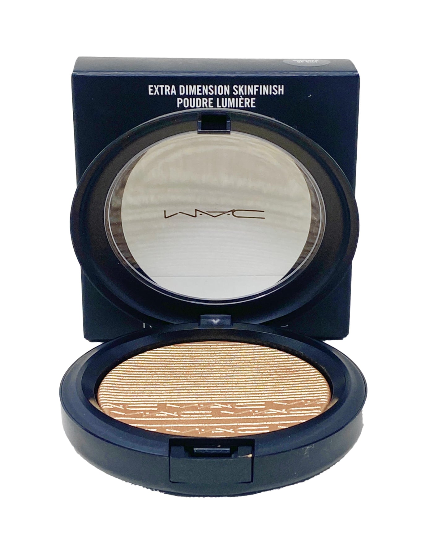 M.A.C Cosmetics Extra Dimension Skinfinish - Whisper Of Gilt (Light soft white with shimmery sheen) .31 Oz / 9g