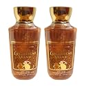 Bath & Body Works Shea + Vitamin E Shower Gel, Set of 2, 10oz Each (Jolly Gingerbread Village)