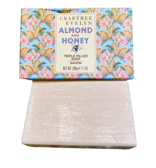 Crabtree & Evelyn Almond & Honey Triple Milled Soap Bar 7 oz Beauty & Personal Care Crabtree & Evelyn